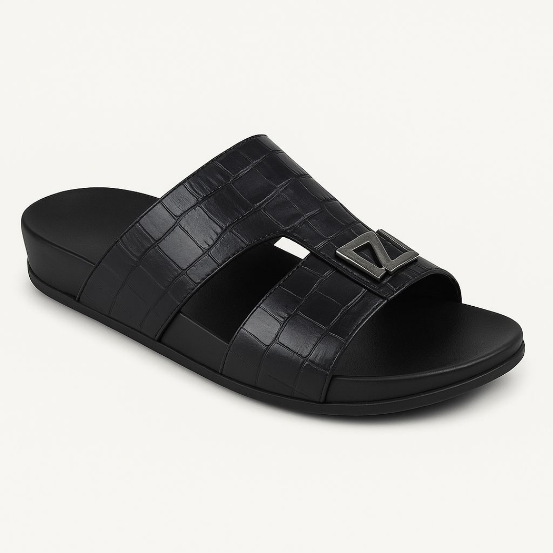 Amalfi Croc Sandals