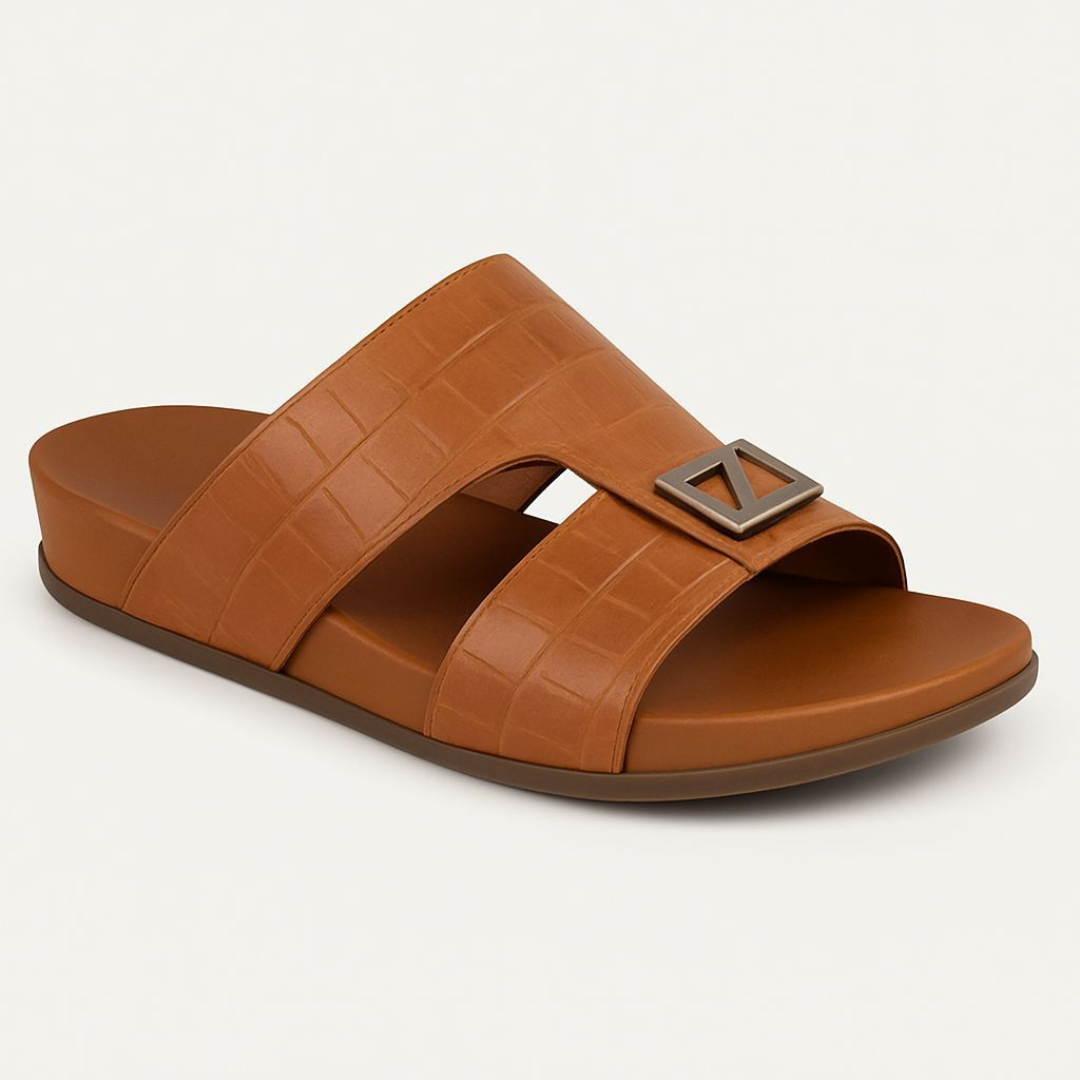 Amalfi Croc Sandals