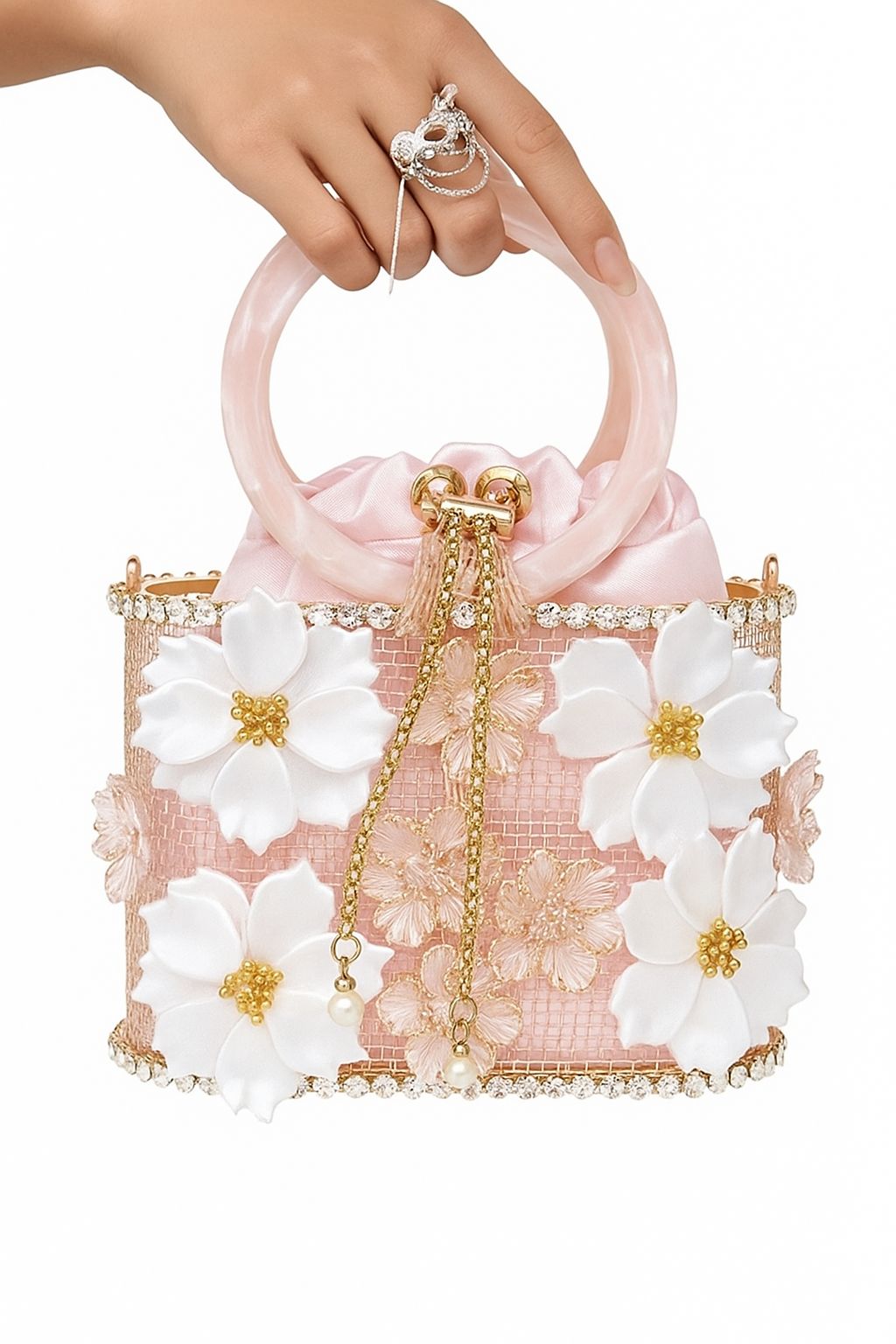 Diana Bloom Crystal Bag
