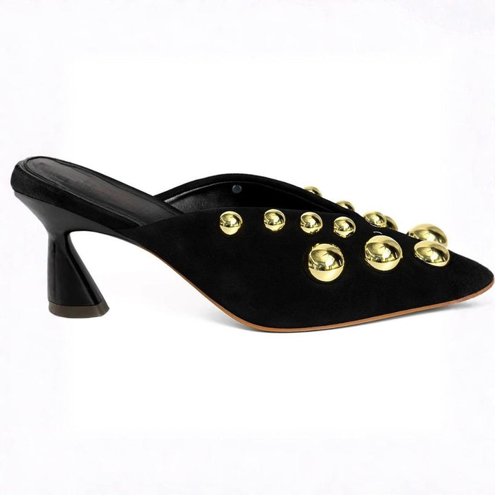 Verona Shine Mules